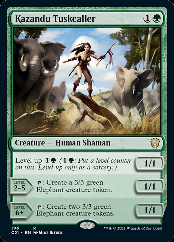 Kazandu Tuskcaller [Commander 2021] | Odin's Place