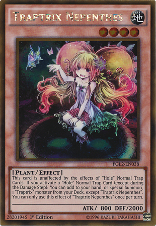 Traptrix Nepenthes [PGL2-EN038] Gold Rare | Odin's Place