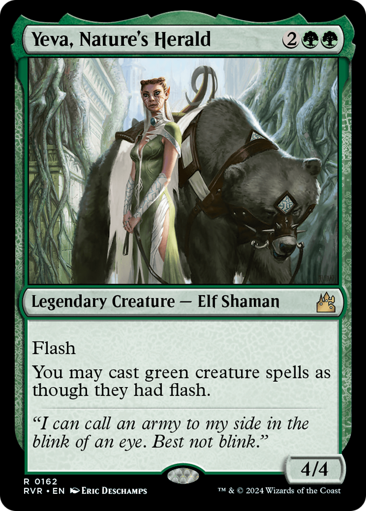 Yeva, Nature's Herald [Ravnica Remastered] | Odin's Place
