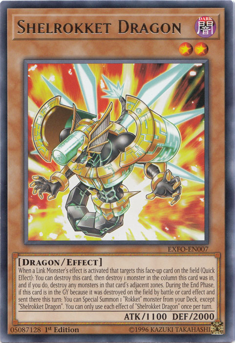 Shelrokket Dragon [EXFO-EN007] Rare | Odin's Place