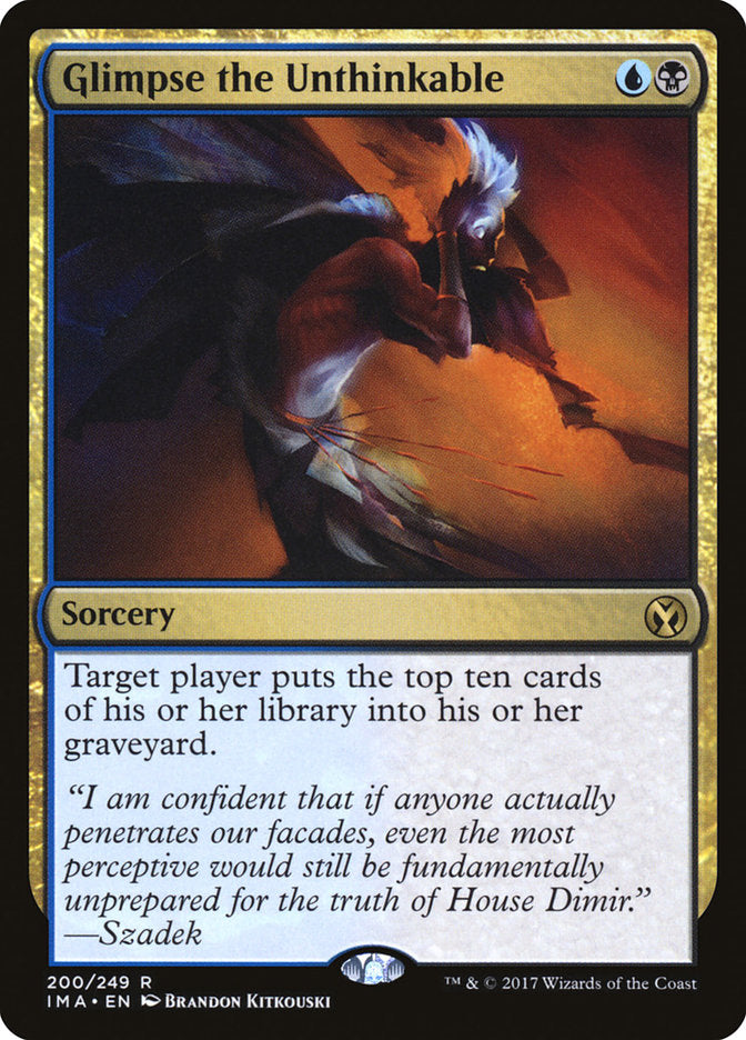 Glimpse the Unthinkable (200) [Iconic Masters] | Odin's Place