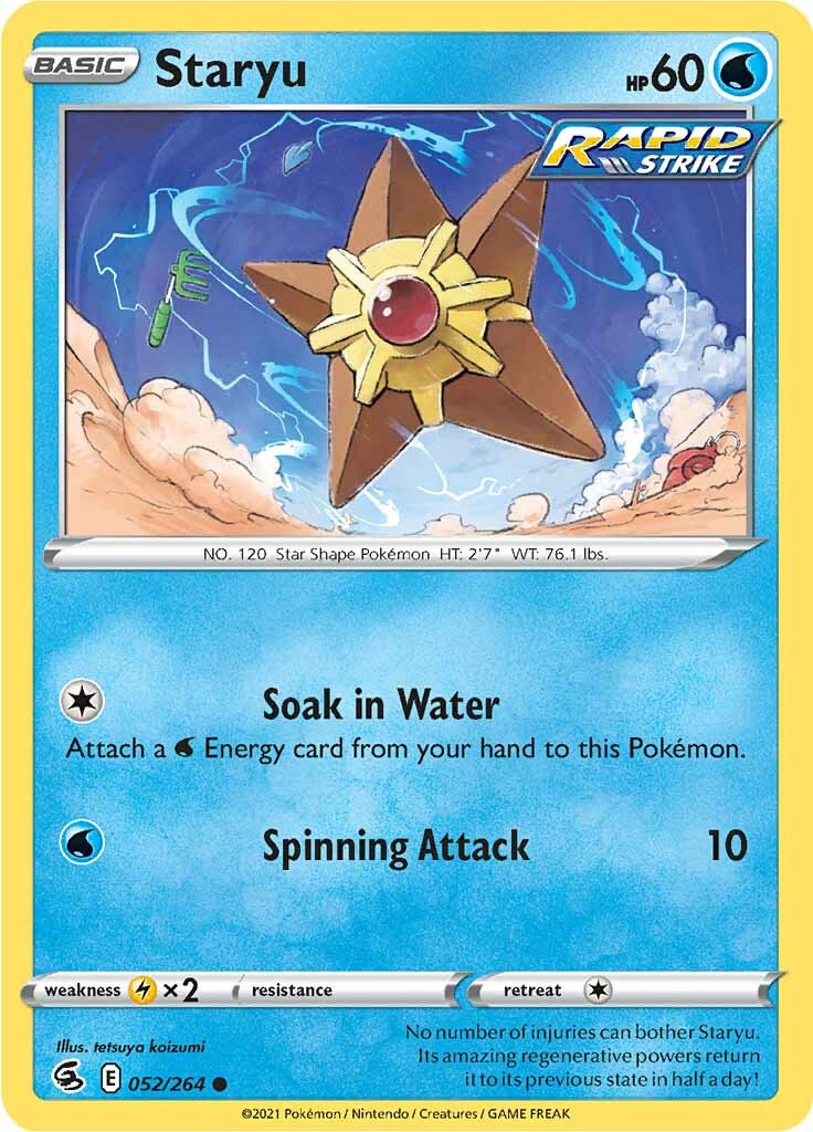 Staryu (052/264) [Sword & Shield: Fusion Strike] | Odin's Place