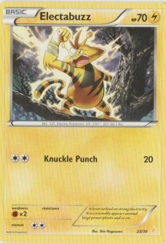 Electabuzz (23/30) [XY: Trainer Kit 3 - Pikachu Libre] | Odin's Place
