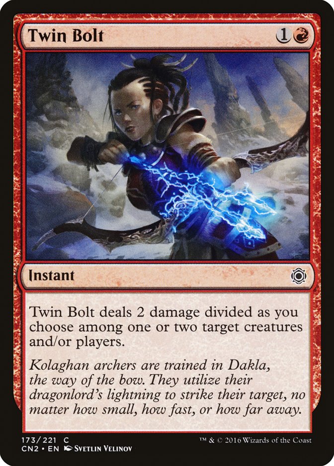 Twin Bolt (173) [Conspiracy: Take the Crown] | Odin's Place