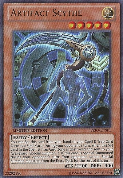 Artifact Scythe [PRIO-ENSP1] Ultra Rare | Odin's Place