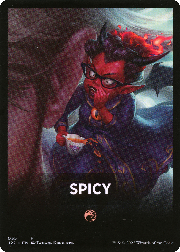 Spicy Theme Card [Jumpstart 2022 Front Cards] | Odin's Place