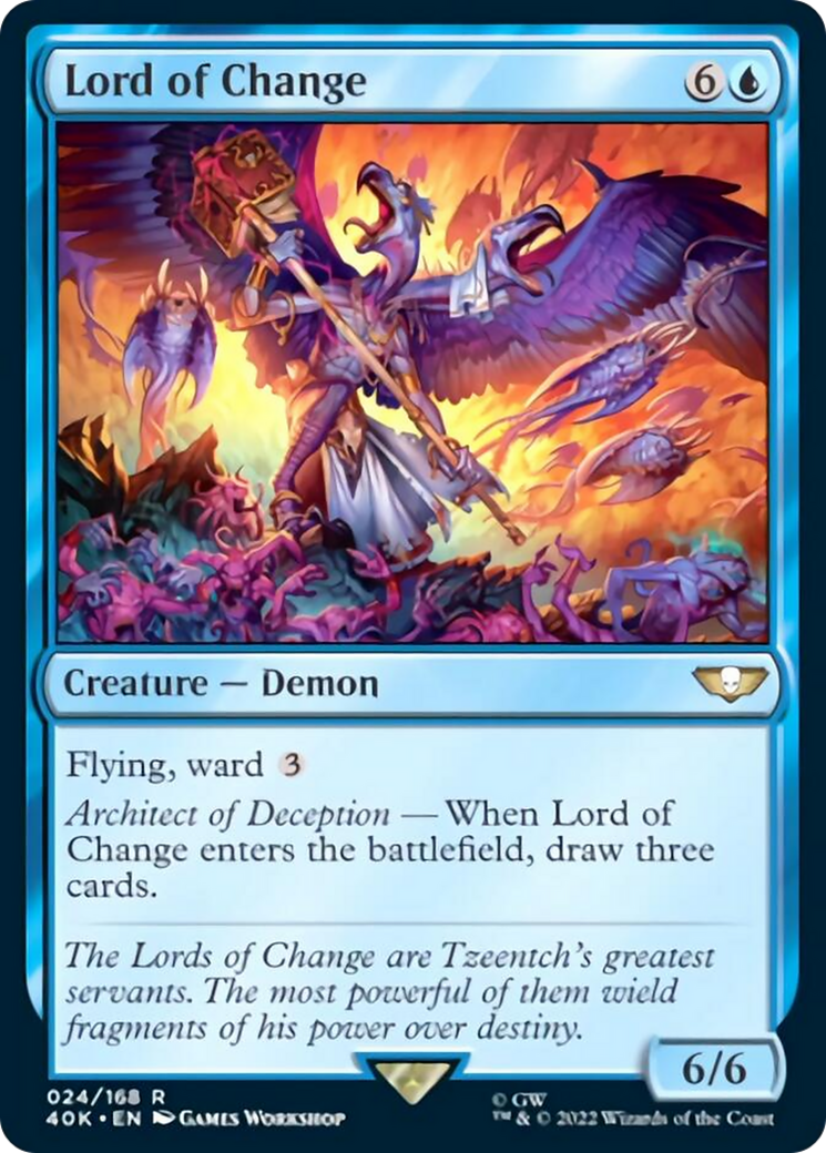 Lord of Change (Surge Foil) [Warhammer 40,000] | Odin's Place