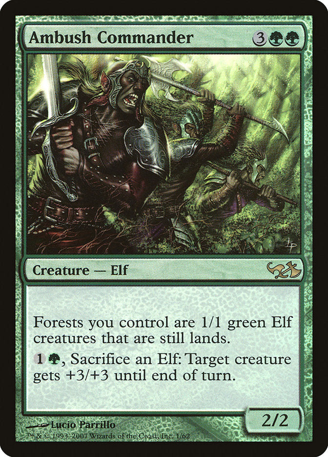 Ambush Commander (1) [Duel Decks: Elves vs. Goblins] | Odin's Place