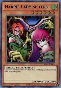 Harpie Lady Sisters (Green) [LDS2-EN065] Ultra Rare | Odin's Place