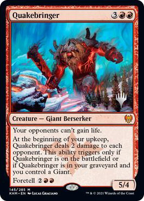Quakebringer (Promo Pack) [Kaldheim Promos] | Odin's Place