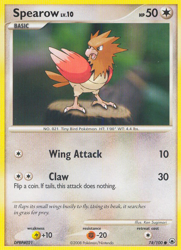 Spearow (74/100) [Diamond & Pearl: Majestic Dawn] | Odin's Place