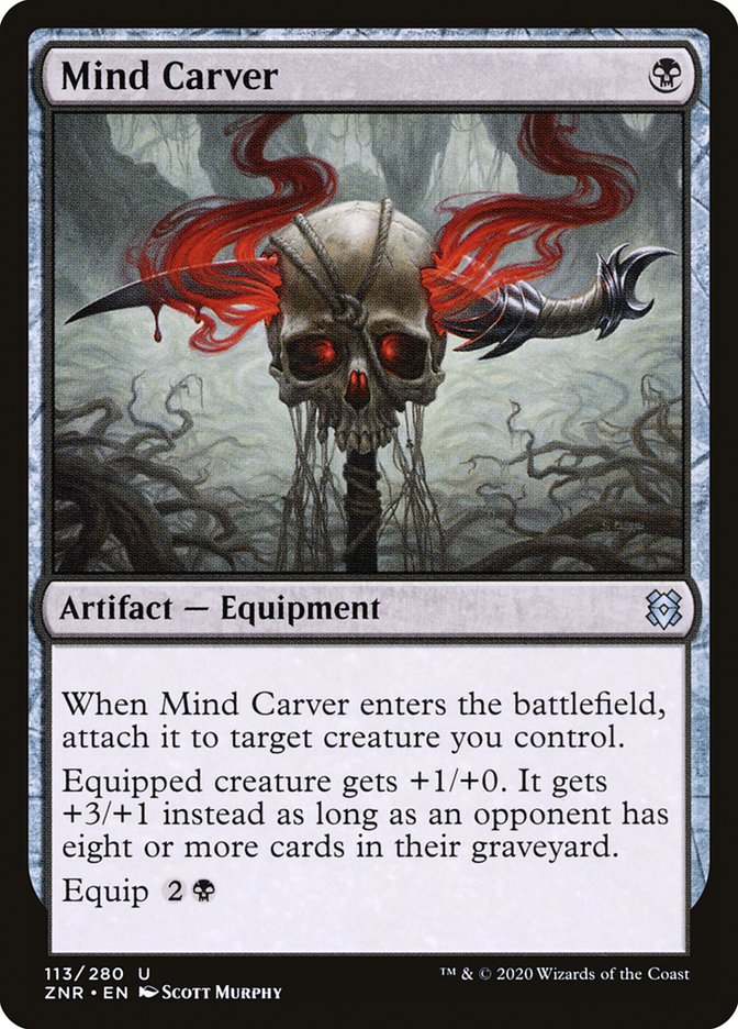 Mind Carver [Zendikar Rising] | Odin's Place