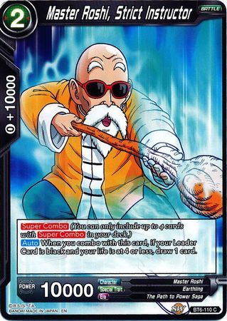 Master Roshi, Strict Instructor (BT6-110) [Destroyer Kings] | Odin's Place