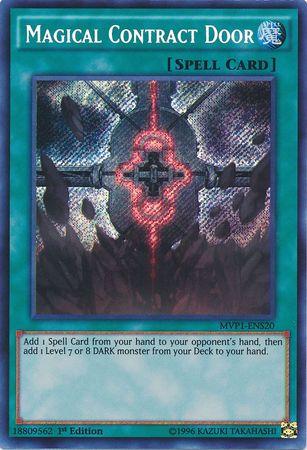 Magical Contract Door [MVP1-ENS20] Secret Rare | Odin's Place
