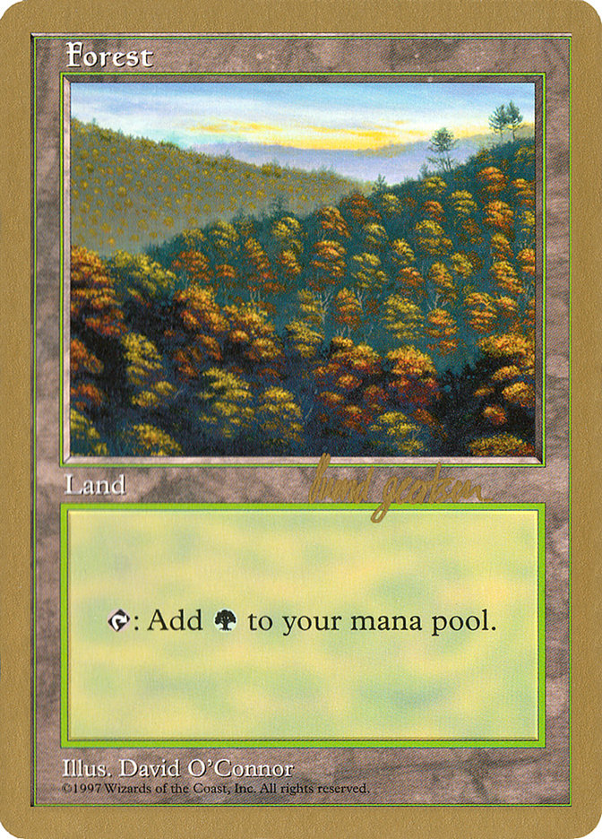 Forest (sg448) (Svend Geertsen) [World Championship Decks 1997] | Odin's Place