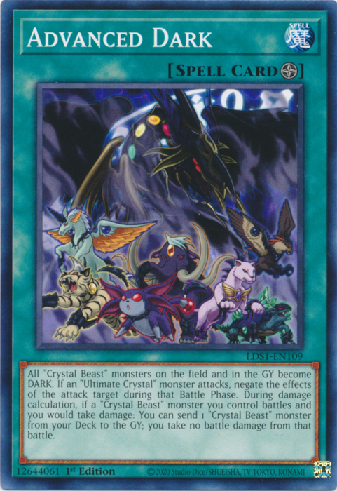Advanced Dark [LDS1-EN109] Common | Odin's Place