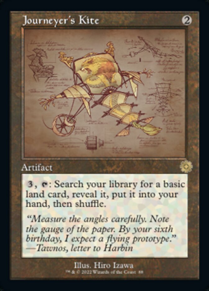 Journeyer's Kite (Retro Schematic) [The Brothers' War Retro Artifacts] | Odin's Place