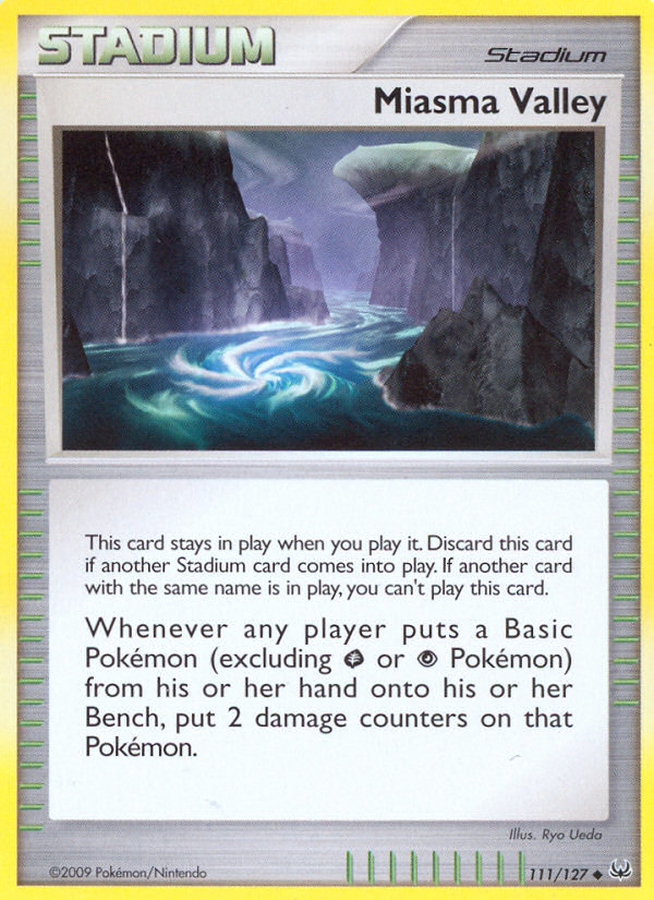 Miasma Valley (111/127) [Platinum: Base Set] | Odin's Place