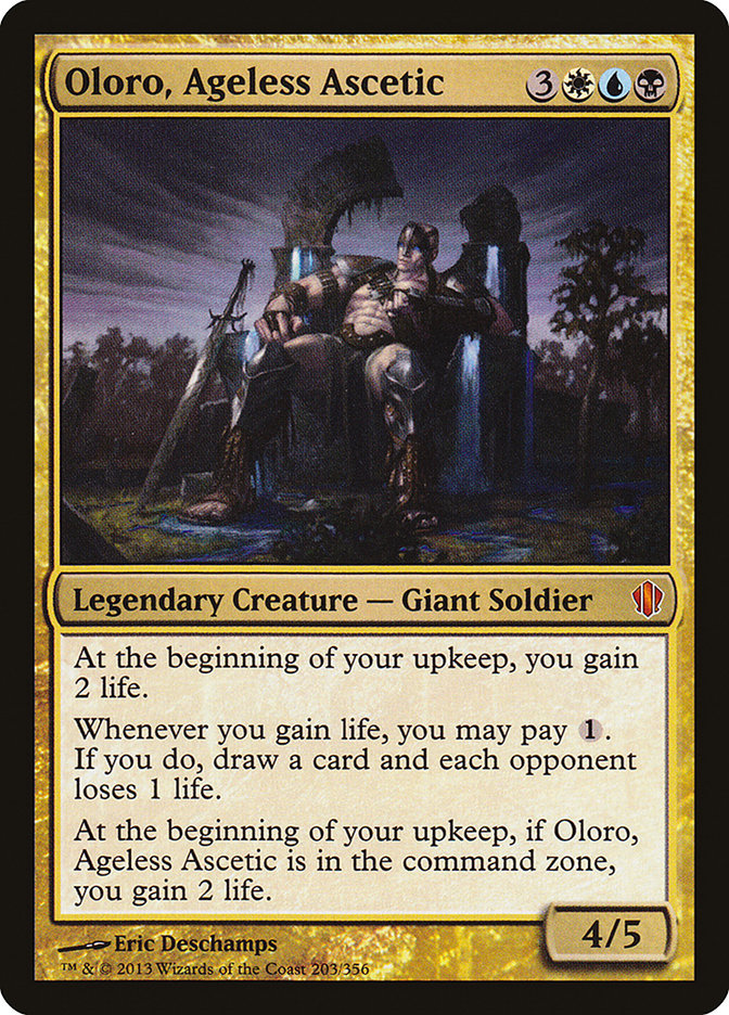Oloro, Ageless Ascetic (203) [Commander 2013] | Odin's Place