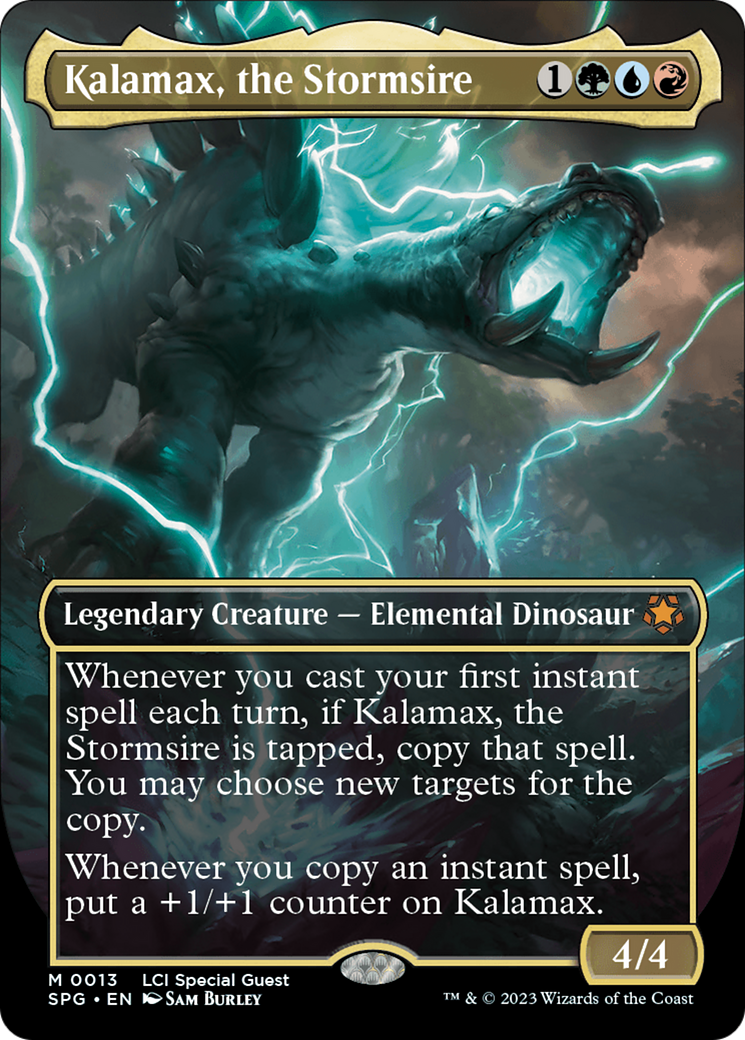 Kalamax, the Stormsire (Borderless) [The Lost Caverns of Ixalan Special Guests] | Odin's Place