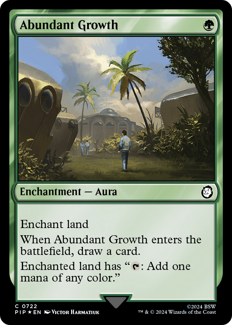 Abundant Growth (Surge Foil) [Fallout] | Odin's Place