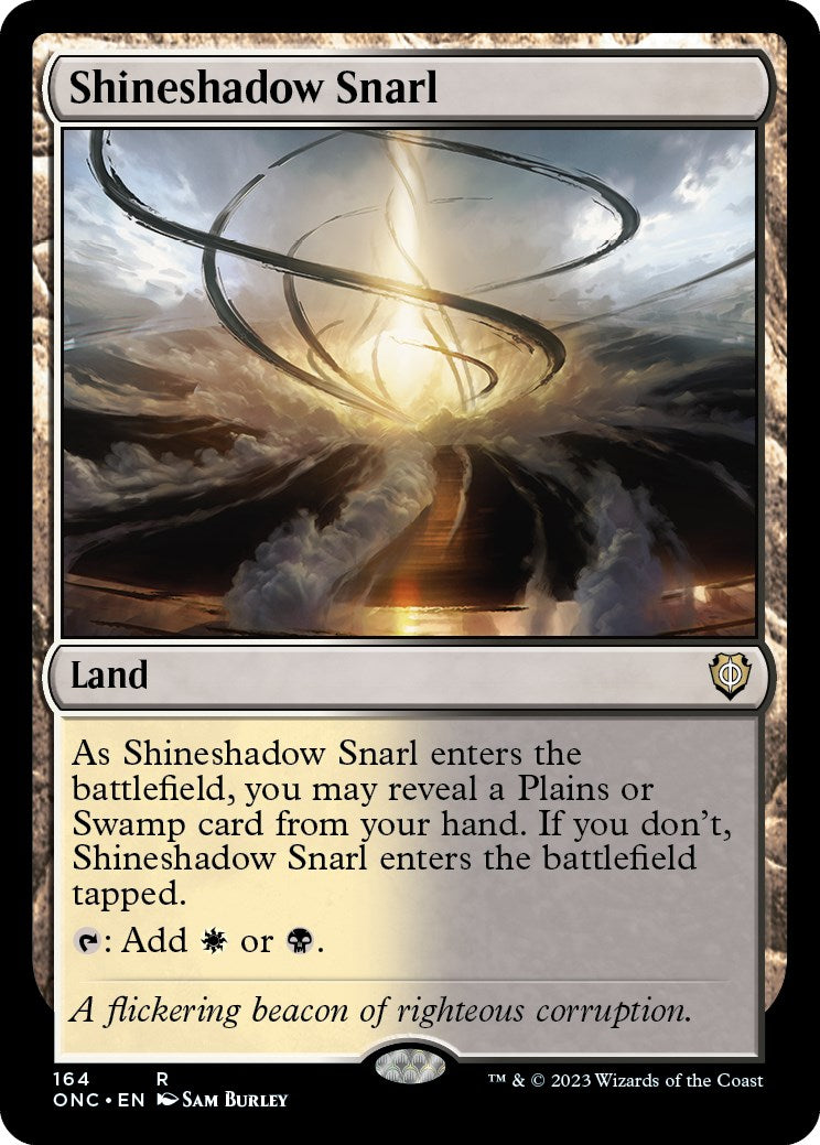 Shineshadow Snarl [Phyrexia: All Will Be One Commander] | Odin's Place
