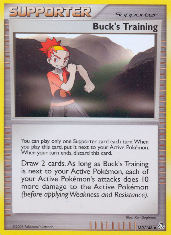 Buck's Training (130/146) [Diamond & Pearl: Legends Awakened] | Odin's Place