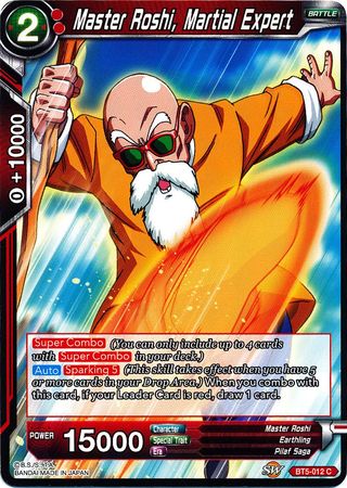 Master Roshi, Martial Expert (BT5-012) [Miraculous Revival] | Odin's Place