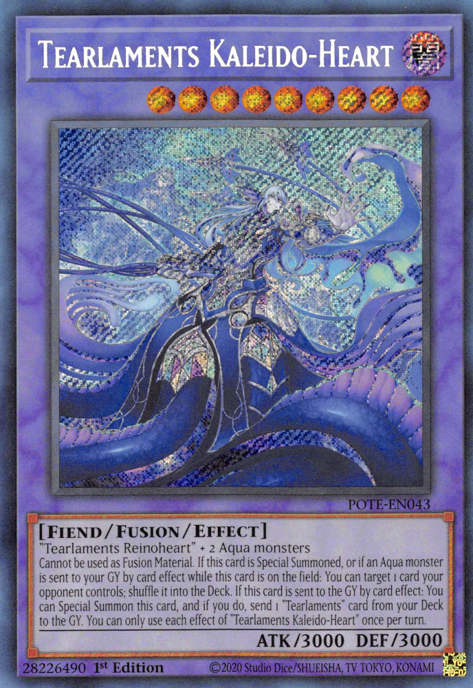 Tearlaments Kaleido-Heart [POTE-EN043] Secret Rare | Odin's Place