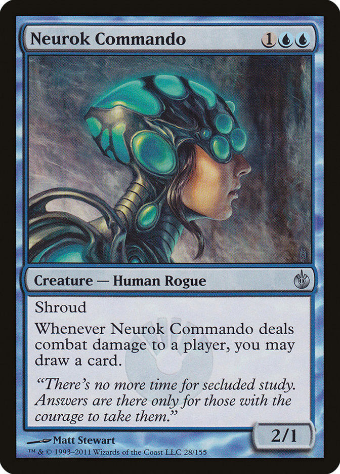 Neurok Commando (28) [Mirrodin Besieged] | Odin's Place