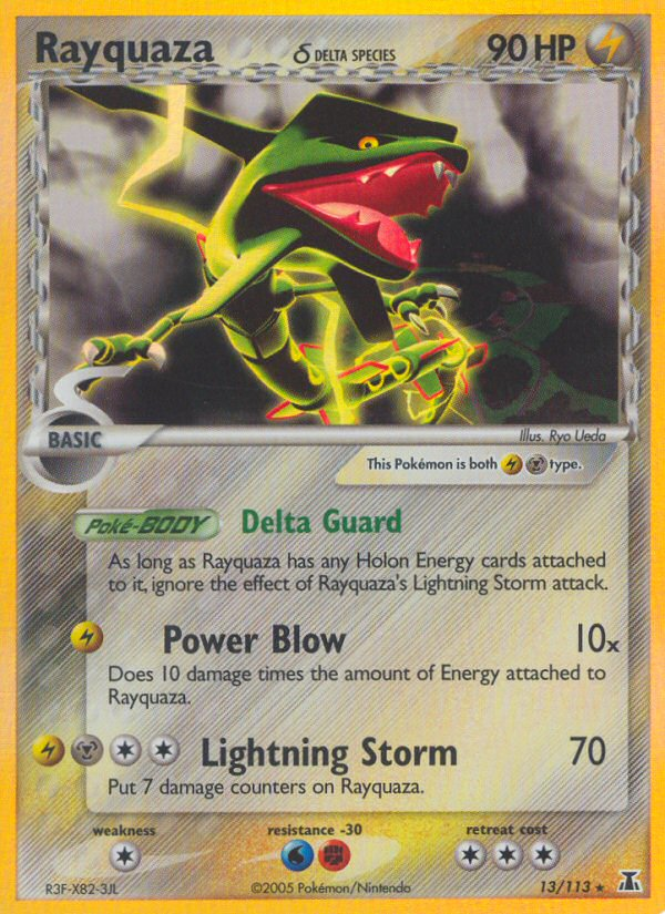 Rayquaza (13/113) (Delta Species) [EX: Delta Species] | Odin's Place