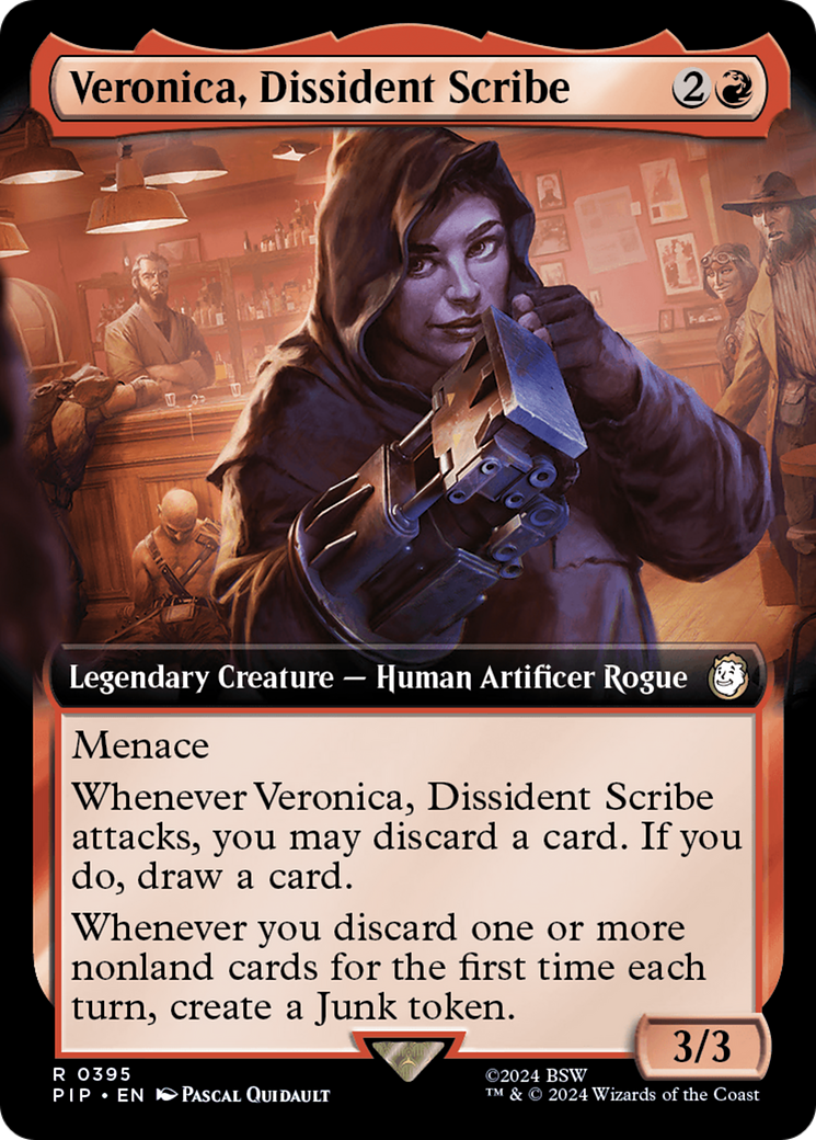 Veronica, Dissident Scribe (Extended Art) [Fallout] | Odin's Place
