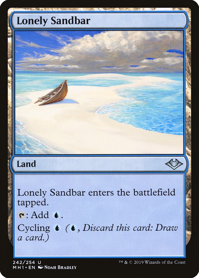Lonely Sandbar (242) [Modern Horizons] | Odin's Place
