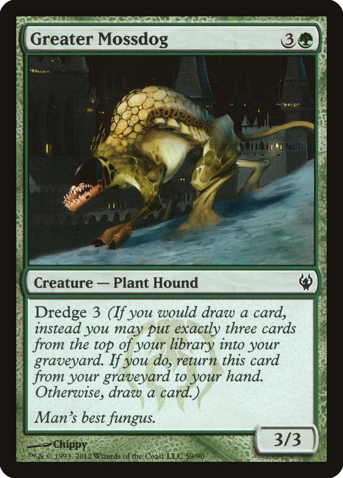 Greater Mossdog (59) [Duel Decks: Izzet vs. Golgari] | Odin's Place
