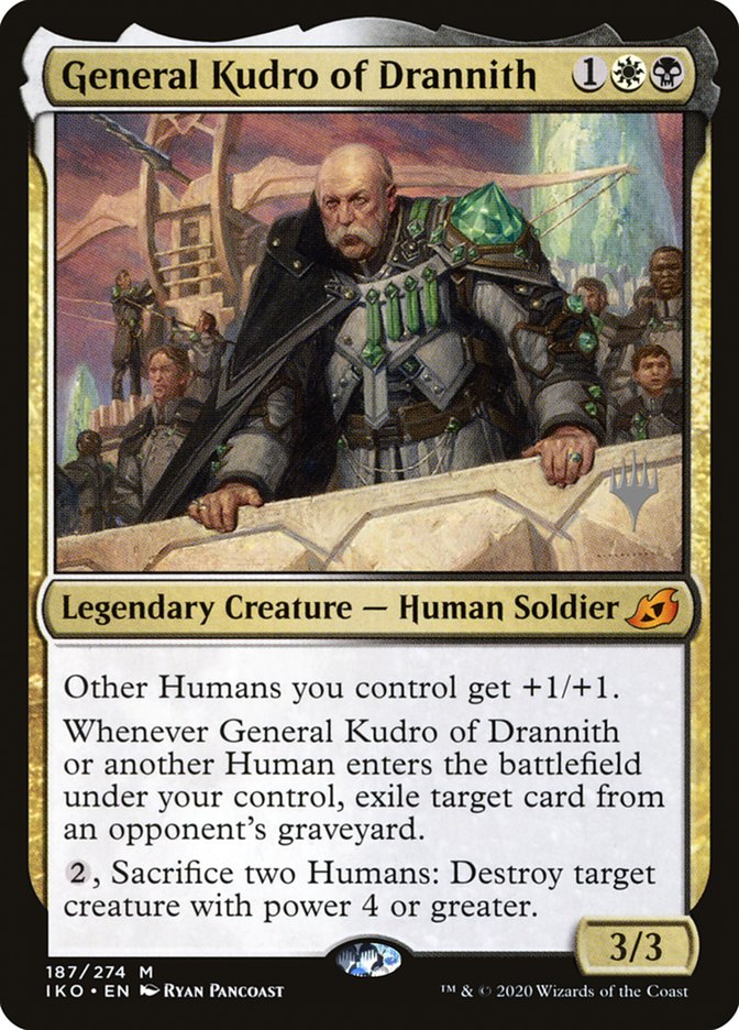 General Kudro of Drannith (Promo Pack) [Ikoria: Lair of Behemoths Promos] | Odin's Place