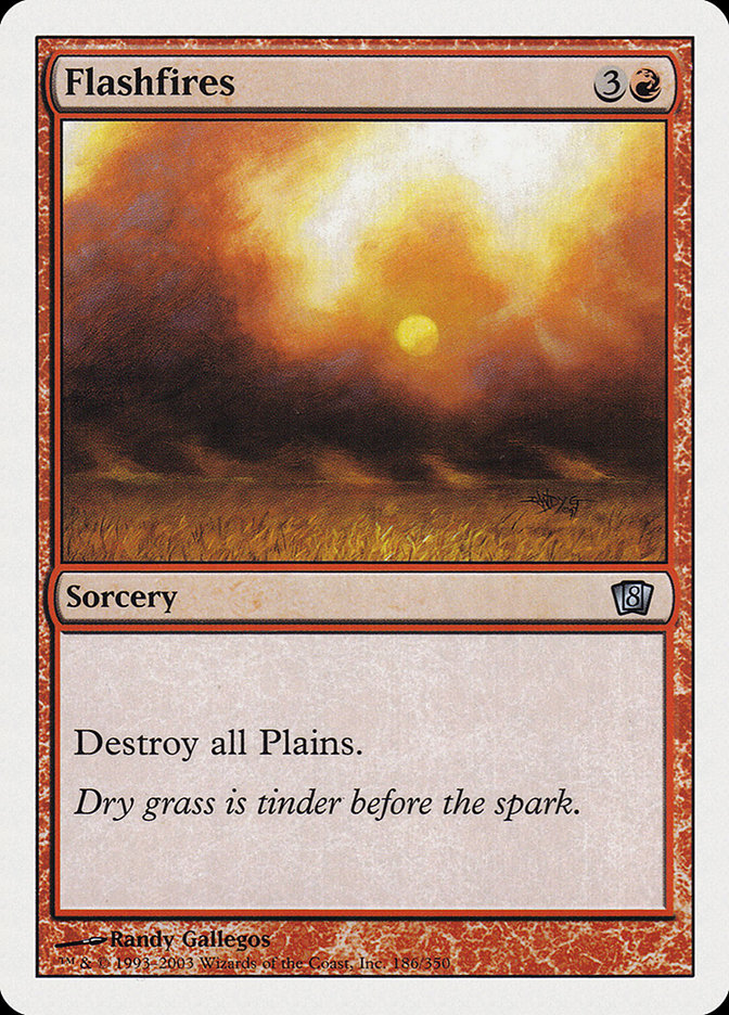 Flashfires (186) [Eighth Edition] | Odin's Place