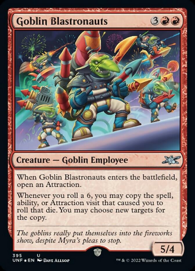 Goblin Blastronauts (Galaxy Foil) [Unfinity] | Odin's Place