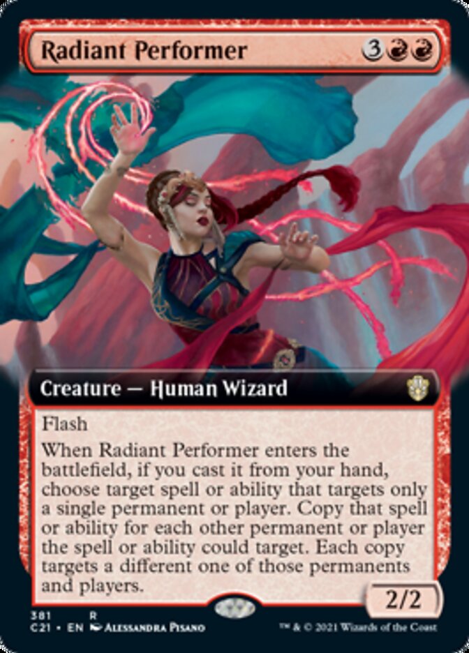 Radiant Performer (Extended Art) [Commander 2021] | Odin's Place