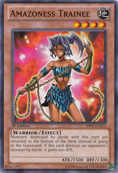 Amazoness Trainee [BP01-EN213] Common | Odin's Place