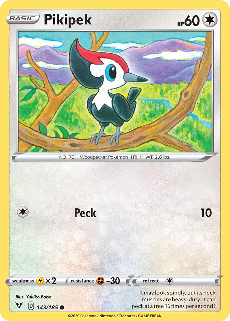 Pikipek (143/185) [Sword & Shield: Vivid Voltage] | Odin's Place