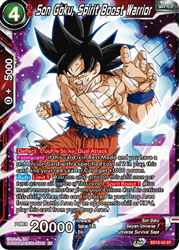 Son Goku, Spirit Boost Warrior (Starter Deck - Pride of the Saiyans) (SD15-03) [Cross Spirits] | Odin's Place