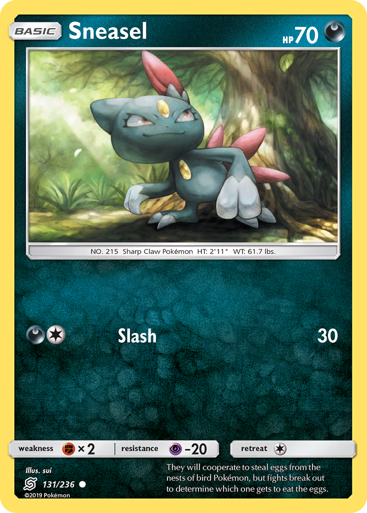 Sneasel (131/236) [Sun & Moon: Unified Minds] | Odin's Place