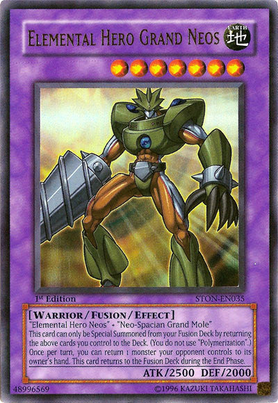 Elemental Hero Grand Neos [STON-EN035] Ultra Rare | Odin's Place