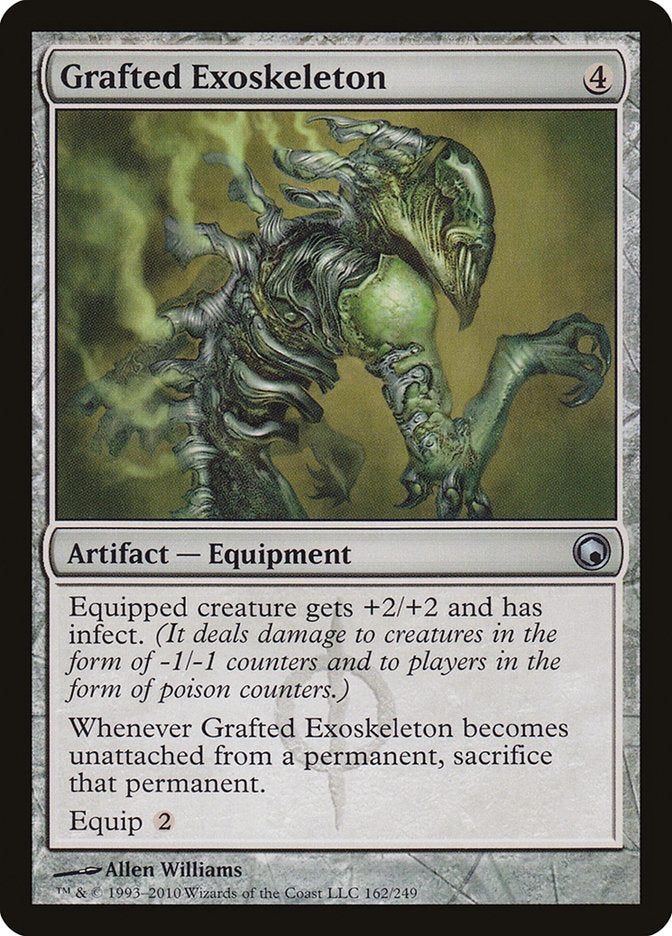 Grafted Exoskeleton (162) [Scars of Mirrodin] | Odin's Place