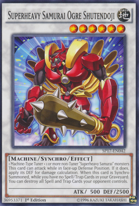 Superheavy Samurai Ogre Shutendoji [SP17-EN042] Common | Odin's Place