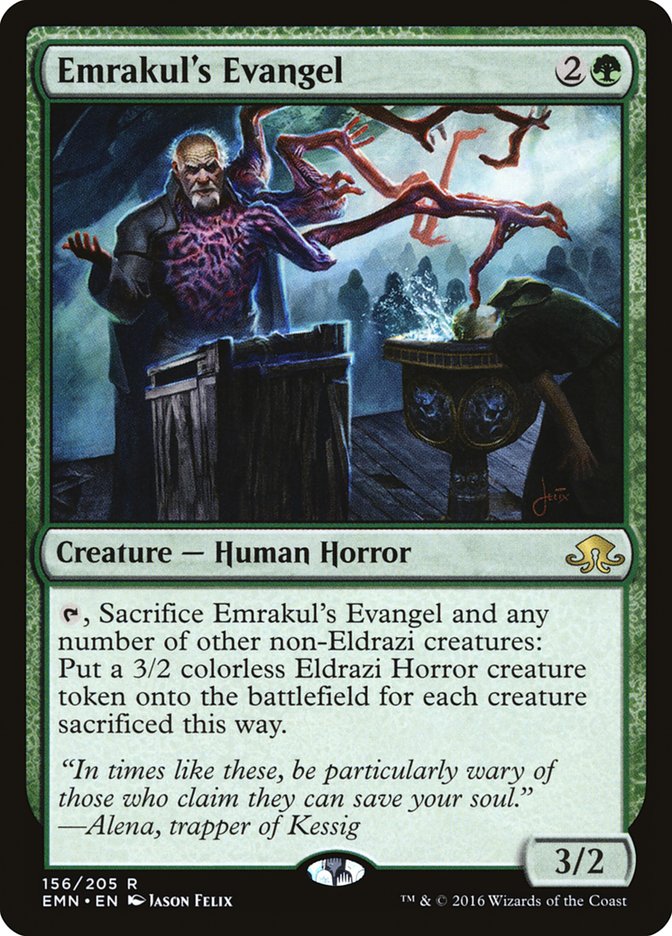 Emrakul's Evangel (156) [Eldritch Moon] | Odin's Place