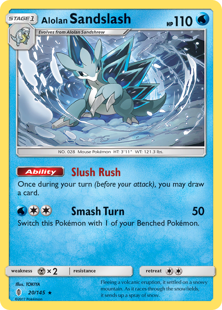 Alolan Sandslash (20/145) [Sun & Moon: Guardians Rising] | Odin's Place