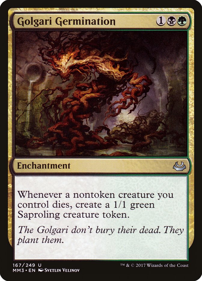 Golgari Germination (167) [Modern Masters 2017] | Odin's Place