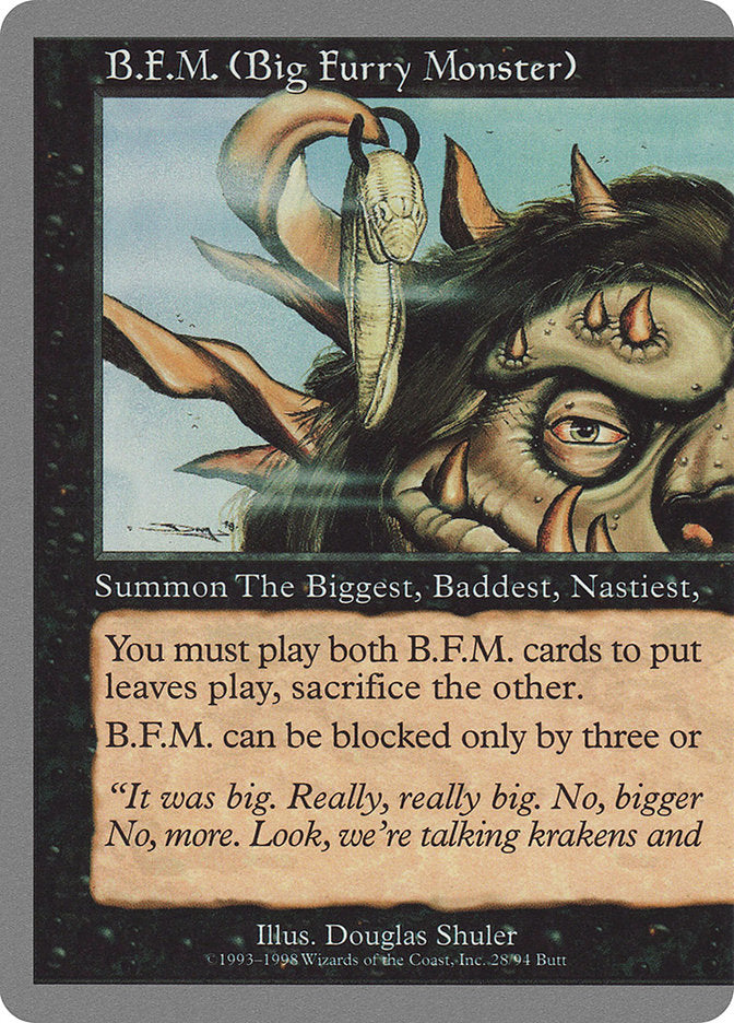 B.F.M. (Big Furry Monster) (28/94) [Unglued] | Odin's Place
