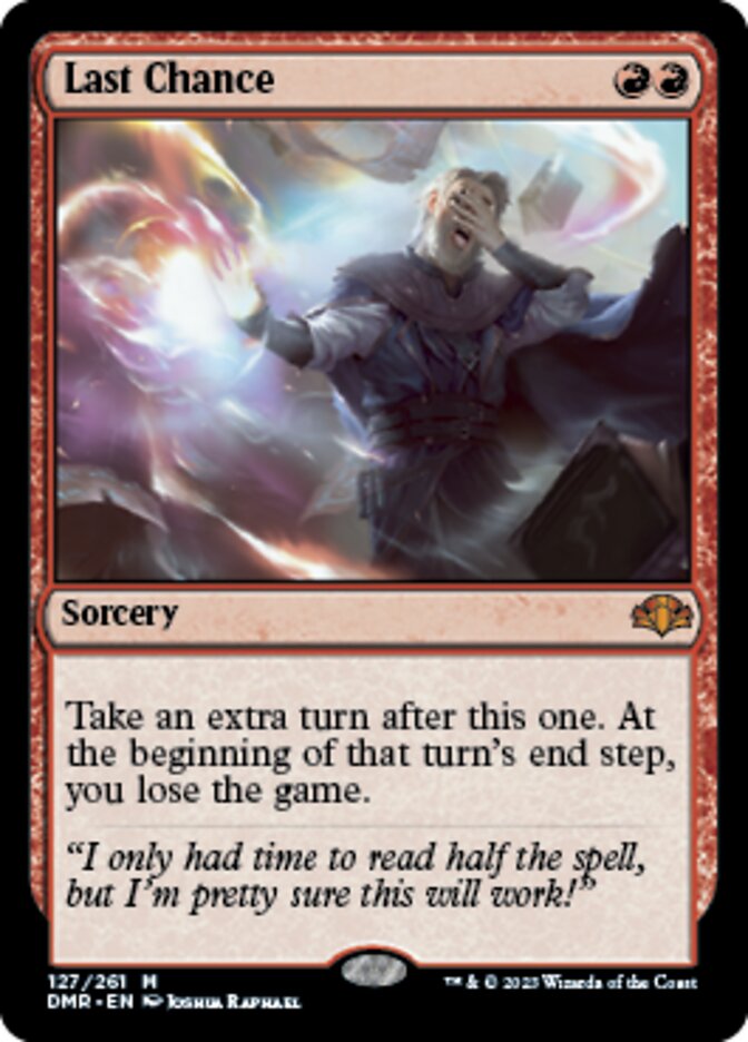 Last Chance [Dominaria Remastered] | Odin's Place